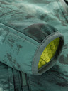 ALPINE PRO Zöld gyerek mintás softshell kabát ALPINE PRO HOORO