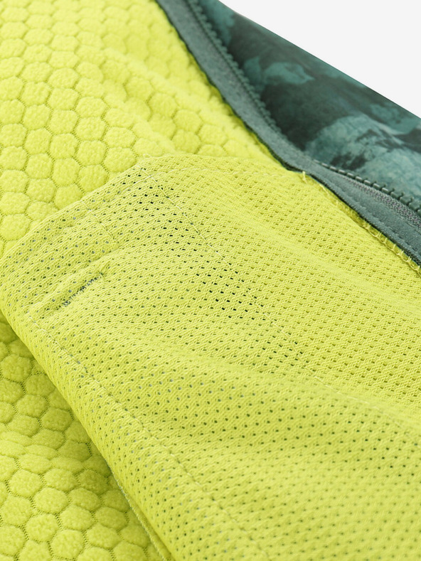 ALPINE PRO Zöld gyerek mintás softshell kabát ALPINE PRO HOORO