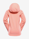 ALPINE PRO Narancssárga gyermek softshell dzseki ALPINE PRO SPERTO
