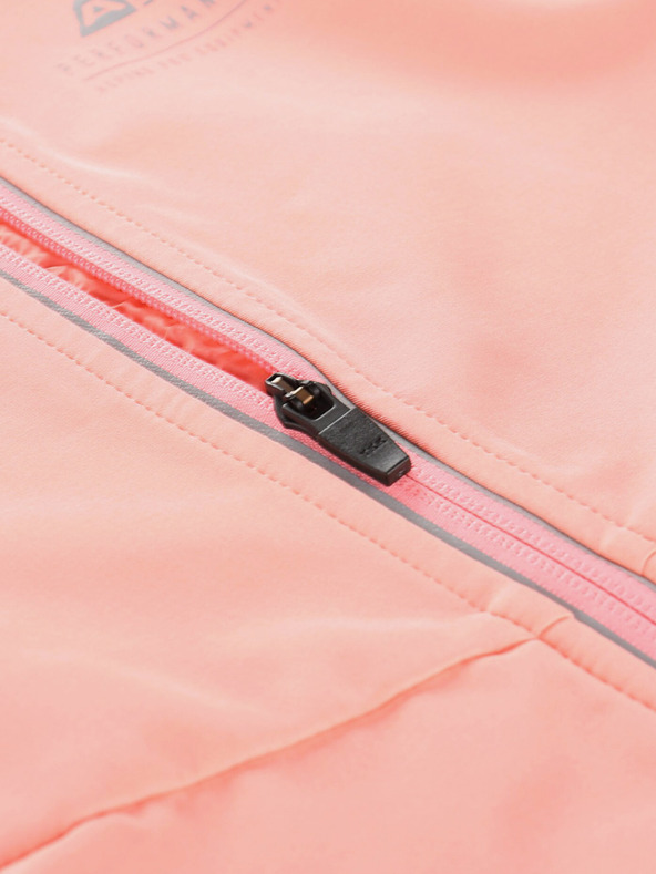 ALPINE PRO Narancssárga gyermek softshell dzseki ALPINE PRO SPERTO