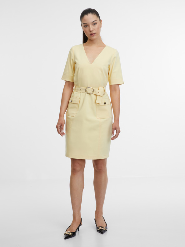 Orsay ORSAY sárga női ruha