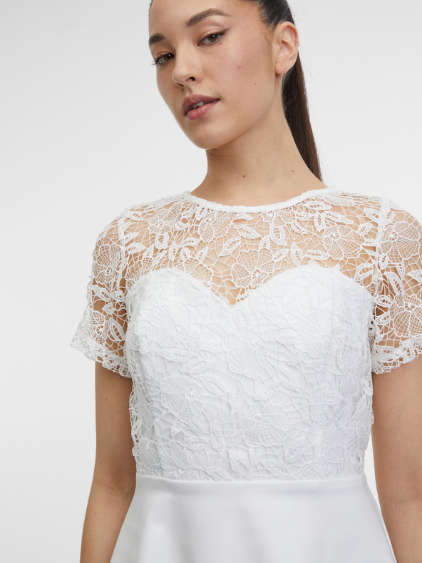 Orsay ORSAY fehér női ruha