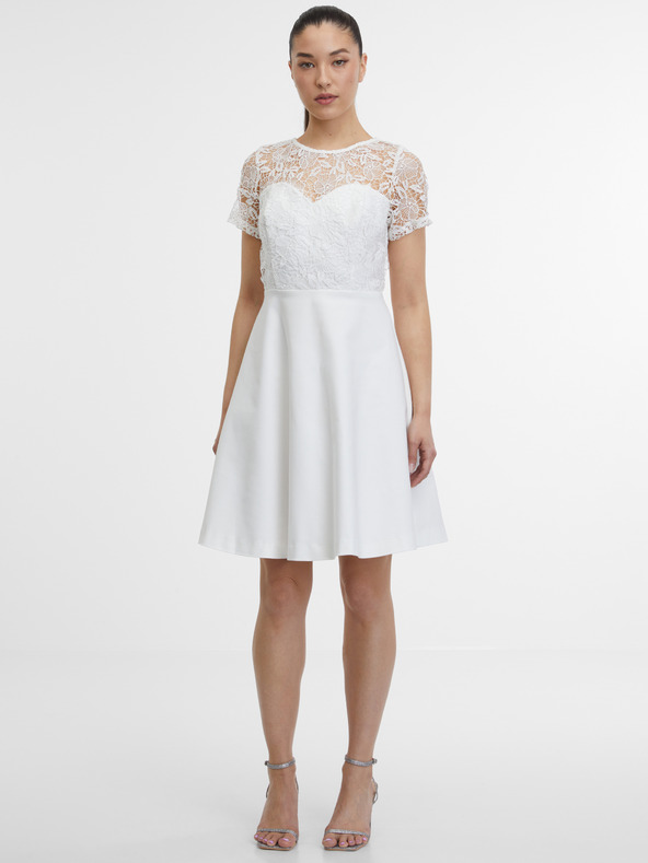 Orsay ORSAY fehér női ruha