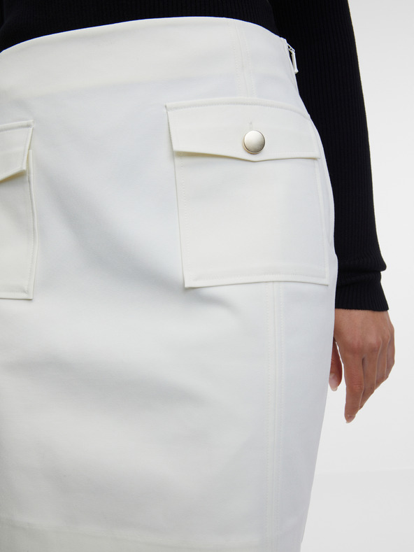 Orsay ORSAY fehér női szoknya