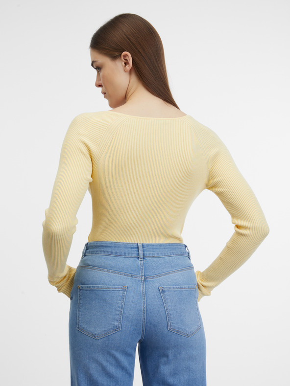 Orsay ORSAY Sárga női pulóver