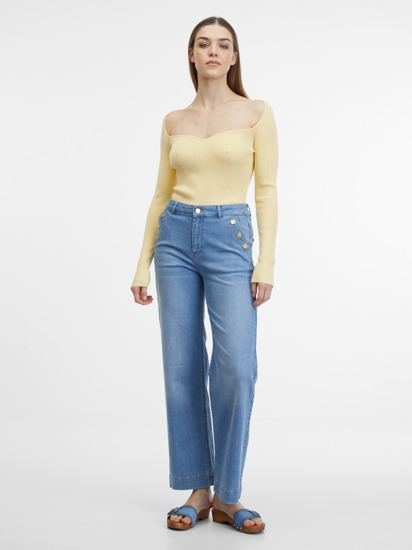 Orsay ORSAY Sárga női pulóver