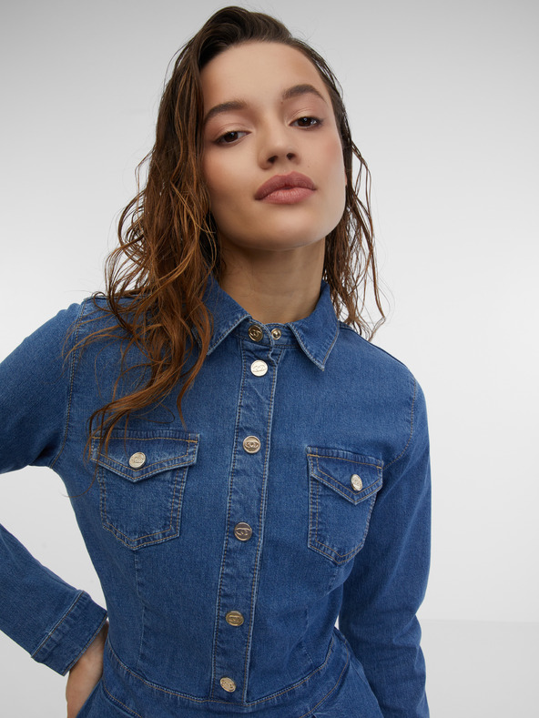 Orsay ORSAY kék női farmerruha