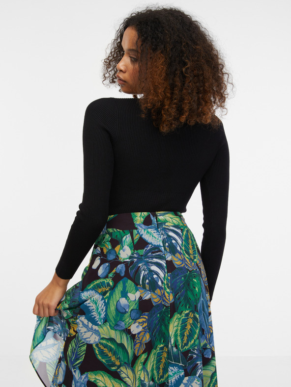 Orsay ORSAY fekete bordázottnői pulóver