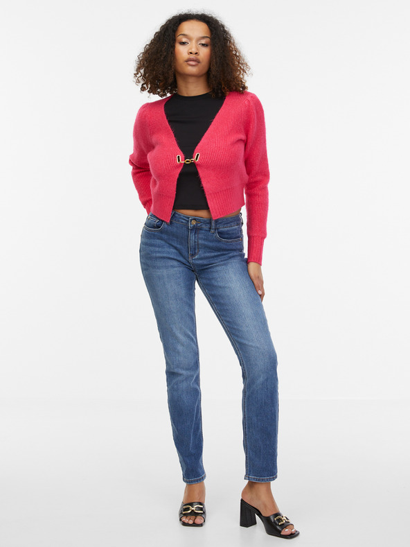 Orsay ORSAY rózsaszín női kardigán gyapjúval