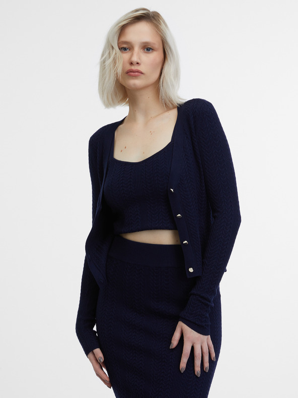 Orsay ORSAY sötétkék női kardigán