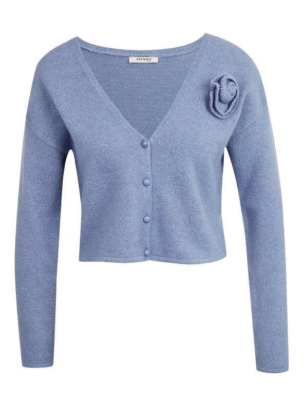Orsay ORSAY kék női kardigán gyapjúkeverékkel