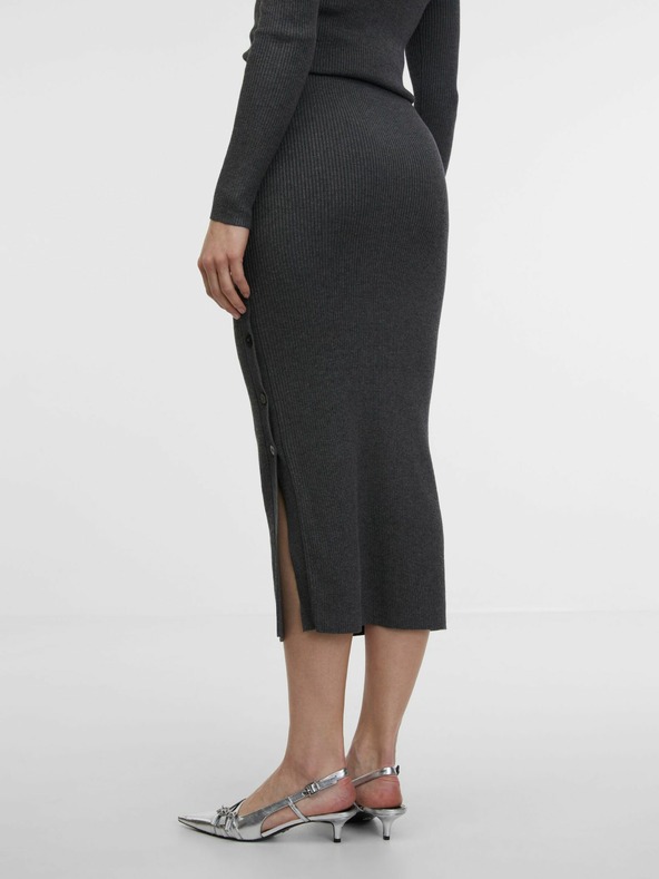 Orsay ORSAY szürke női pulóveres midi szoknya