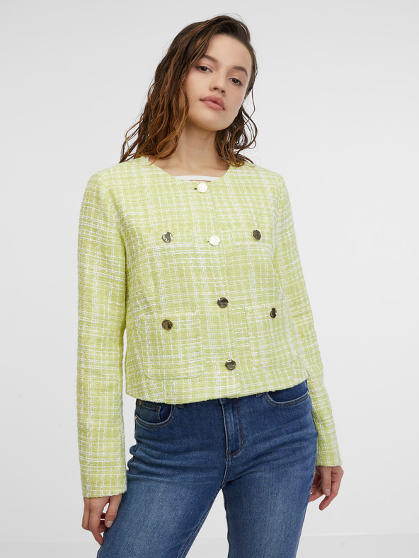 Orsay ORSAY világoszöld női tweed kabát