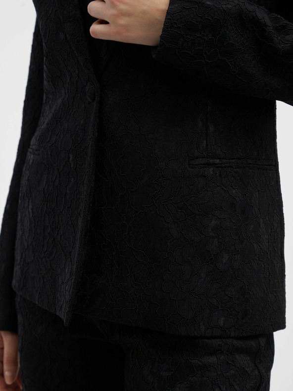 Orsay ORSAY fekete női mintás dzseki