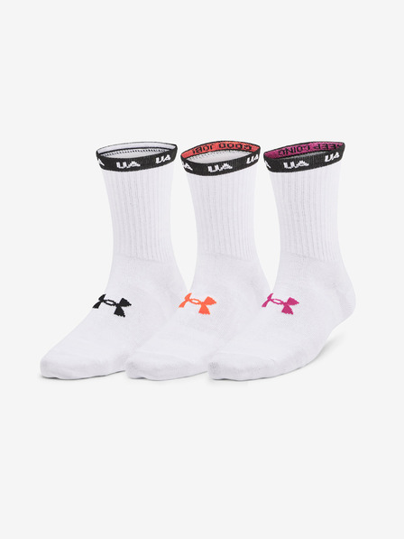 Under Armour UA Essential Nv Mid Crew Zokni 3 pár