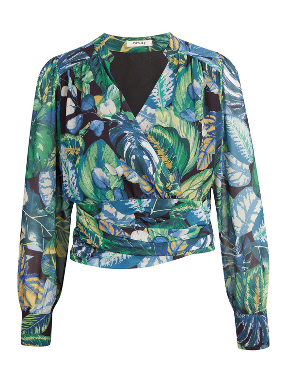 Orsay ORSAY zöld mintás női blúz