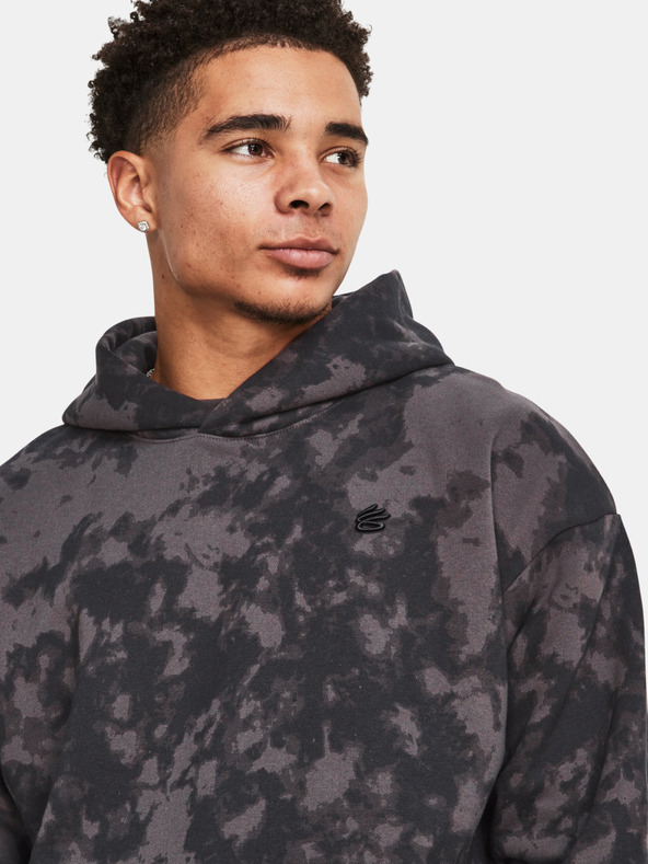 Under Armour Férfi felső Under Armour Curry Acid Wash Hoodie