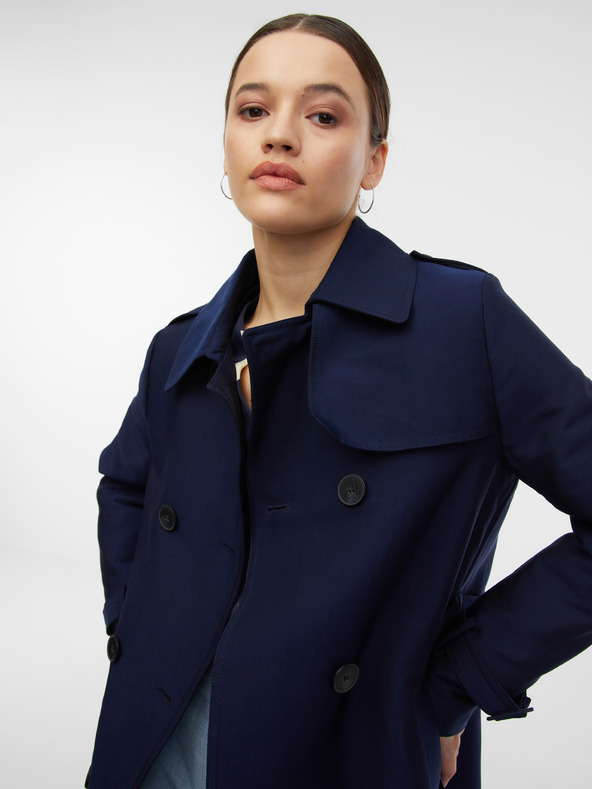 Orsay Sötétkék női trench kabát ORSAY