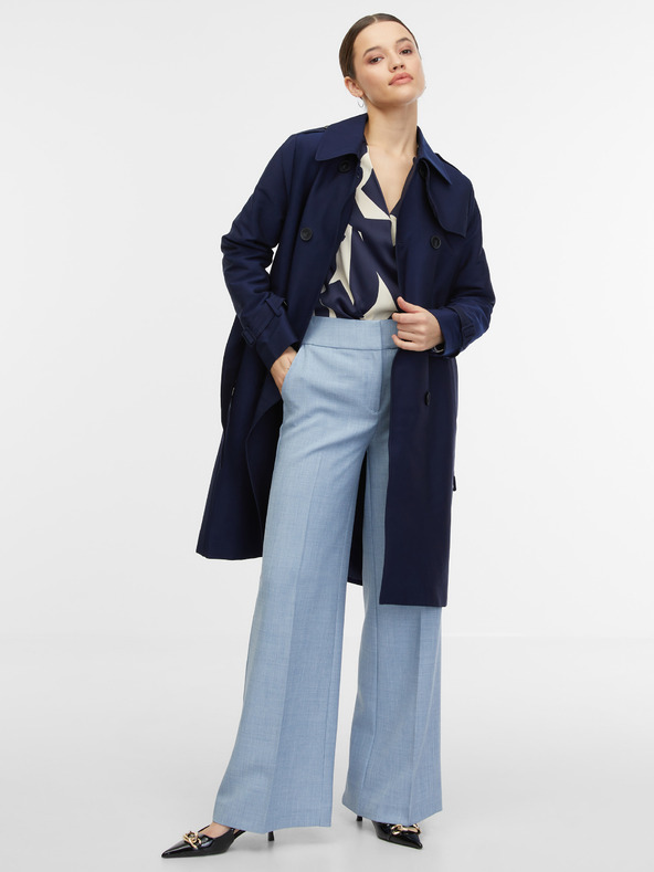 Orsay Sötétkék női trench kabát ORSAY