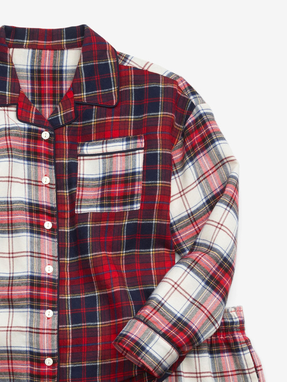 GAP Gyerek kockás pizsama GAP