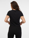 Orsay ORSAY fekete női rövid póló