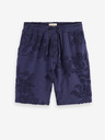 Scotch & Soda Sötétkék férfi Scotch & Soda Jacquard törölközős rövidnadrág