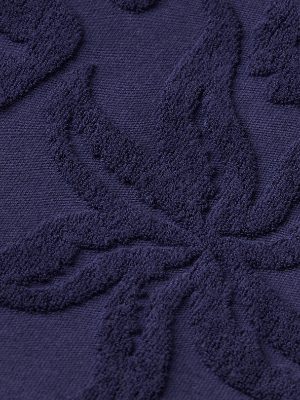 Scotch & Soda Sötétkék férfi Scotch & Soda Jacquard törölközős rövidnadrág