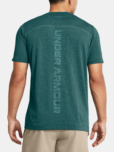 Under Armour Férfi póló Under Armour UA Rush Seamless Wordmark SS