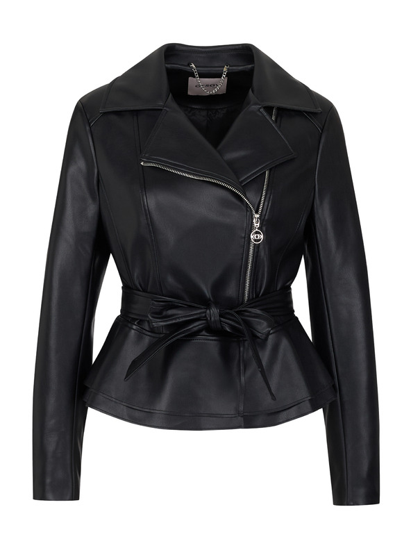 Orsay ORSAY fekete női bőrdzseki