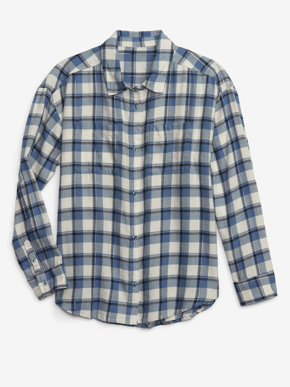 GAP Teen kockás flanel ing GAP