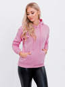 Edoti Rózsaszín női kapucnis pulóver Edoti