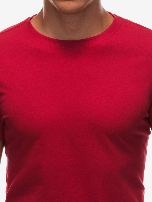 Edoti Piros férfi alap póló Edoti