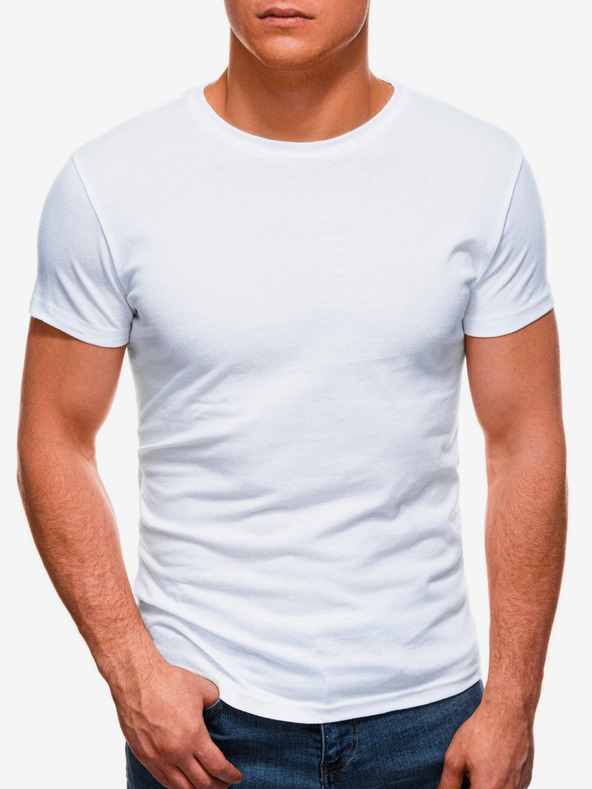Edoti Fehér férfi basic póló Edoti
