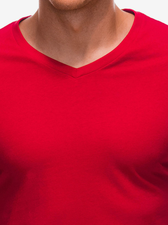 Edoti Piros férfi alap póló Edoti