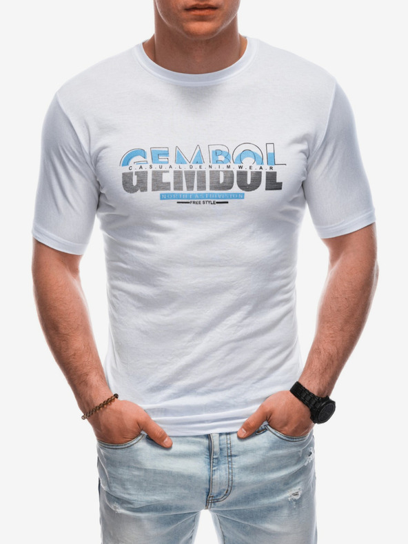 Edoti Fehér férfi póló Edoti