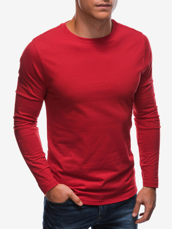 Edoti Piros férfi alap póló Edoti