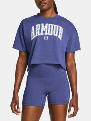 Under Armour UA HW Scripted WM Crop SS Póló