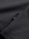 Ombre Clothing Sötétszürke férfi alap póló Ombre Ruházat