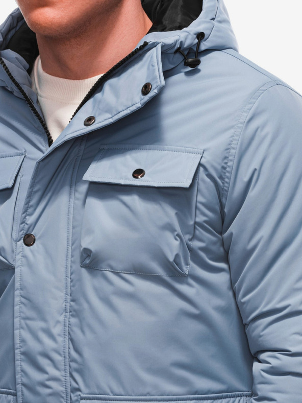 Edoti Világoskék férfi télikabát Edoti