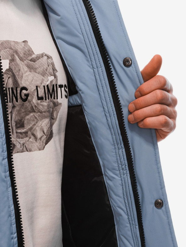 Edoti Világoskék férfi télikabát Edoti