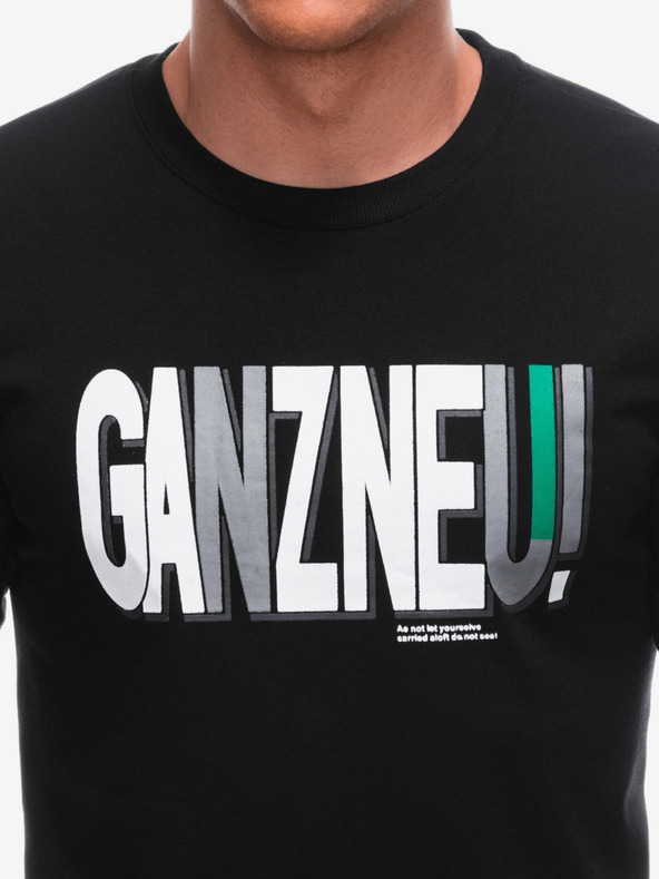 Edoti Fekete férfi pulóver Edoti felirattal