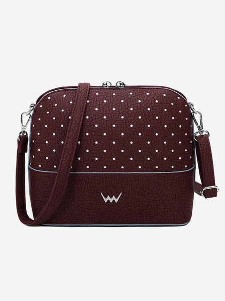 Vuch Cara Dotty Wine Crossbody táska