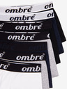 Ombre Clothing Hét darabos férfi boxeralsó szürke, sötétkék, fehér és fekete színben Ombre Clothing Ombre Clothing