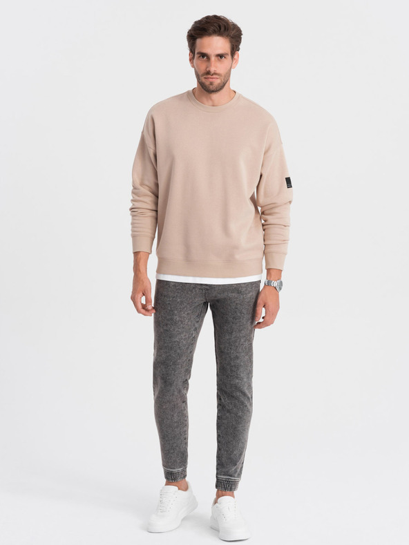 Ombre Clothing Szürke Férfi farmer Ombre ruházat