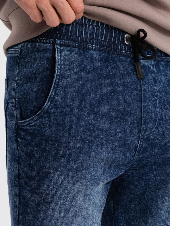 Ombre Clothing Sötétkék férfi farmernadrág Ombre Ruházat