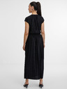 Orsay ORSAY fekete női midi ruha