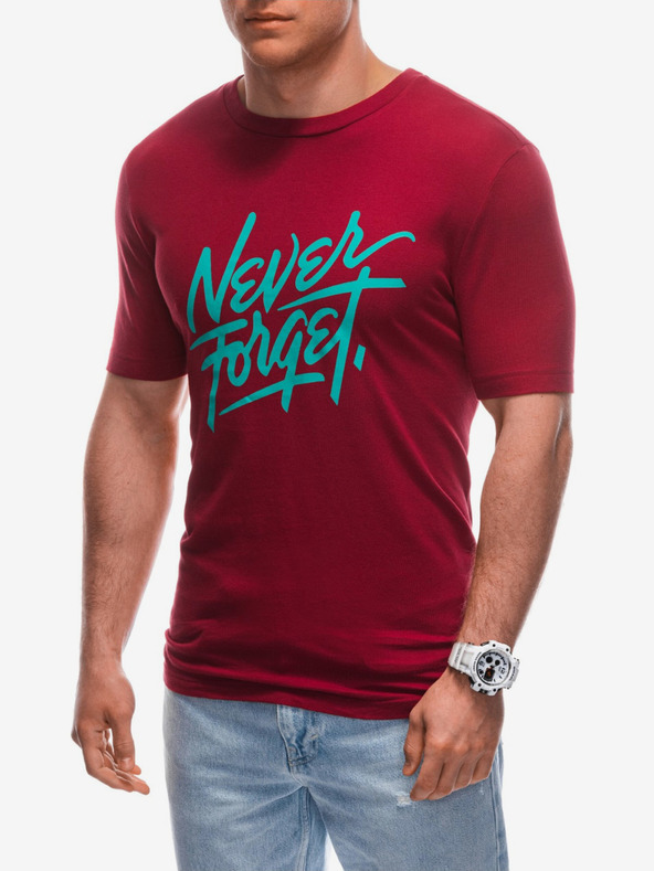 Edoti Piros férfi póló Edoti