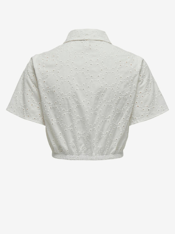 ONLY Fehér női ONLY Kala Alicia női csavart ing ONLY Kala Alicia