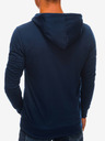 Edoti Sötétkék férfi kapucnis cipzáras melegítőfelső Edoti