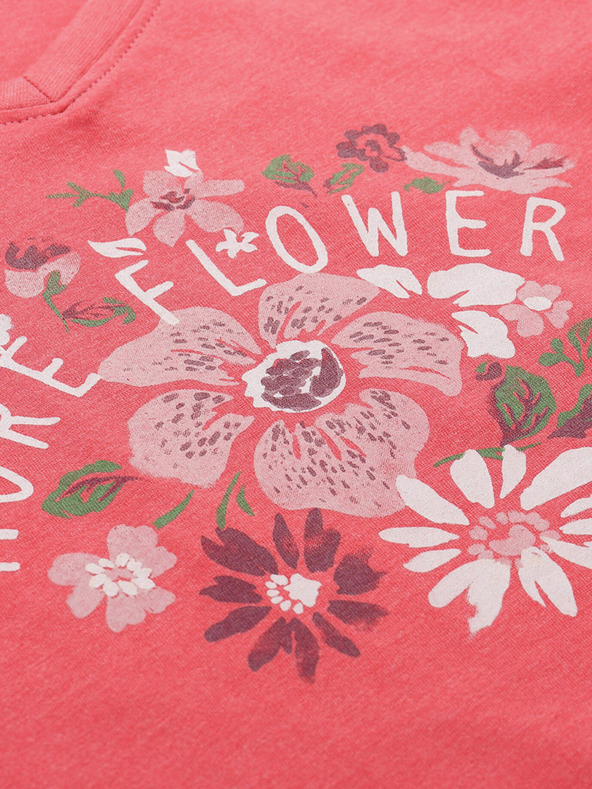 ALPINE PRO ALPINE PRO Nega Piros női nyomtatott sportpóló